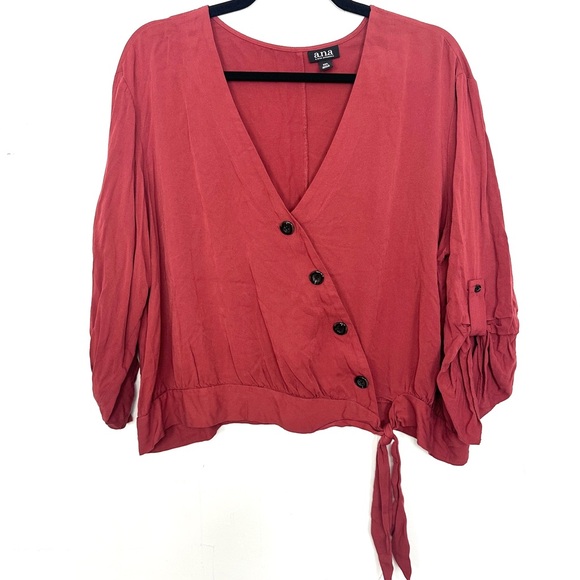 Débardeur Wonder Nation Fille, 2XL, Bleu Ciel, Poche Bouton, Nœud Devant - NEUF